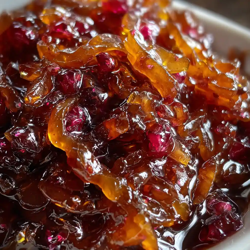 onion jam recipe Mahogany Caramelized Spread with Ruby Currants
