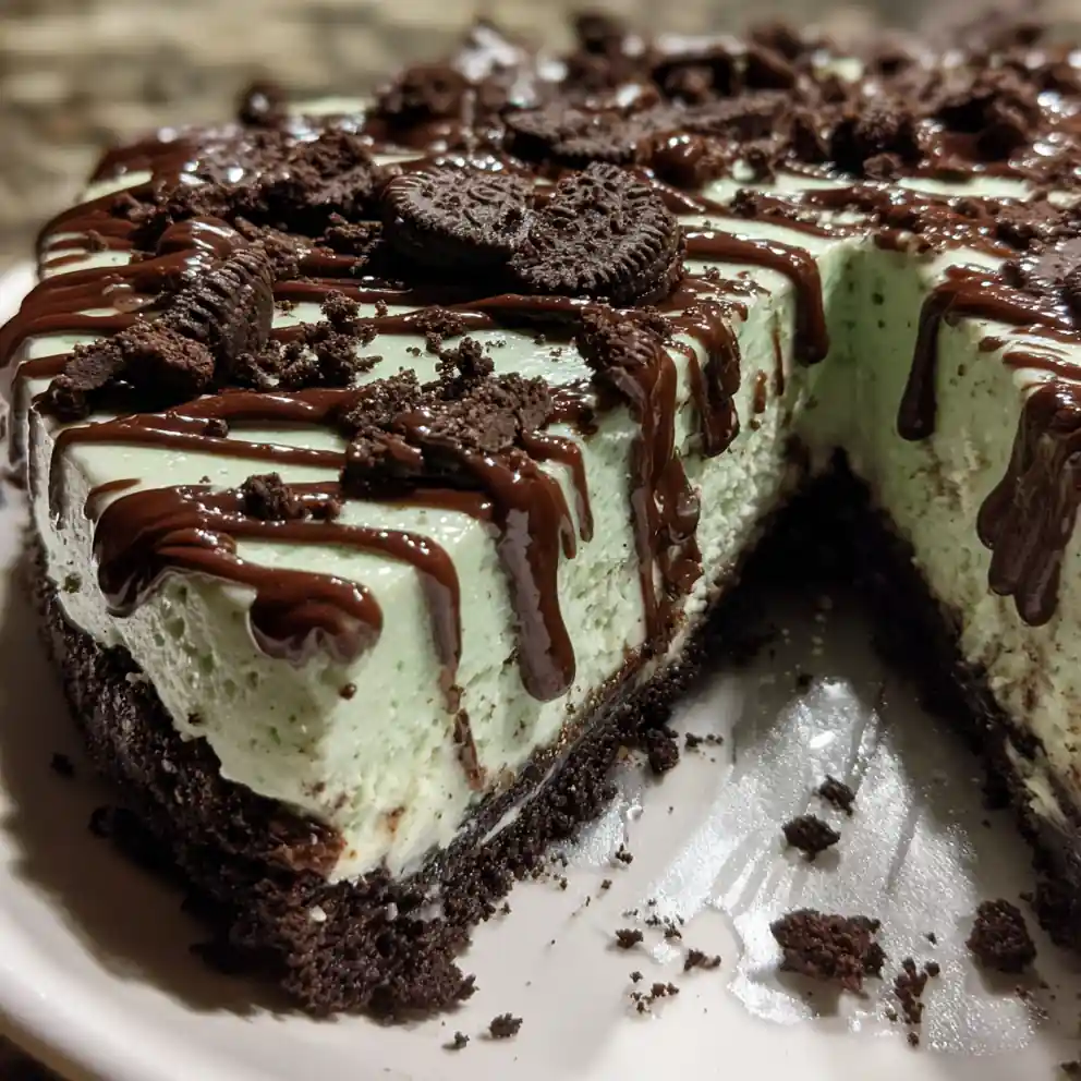 oreo pie recipe Mint Stripe And Cookie Shingle