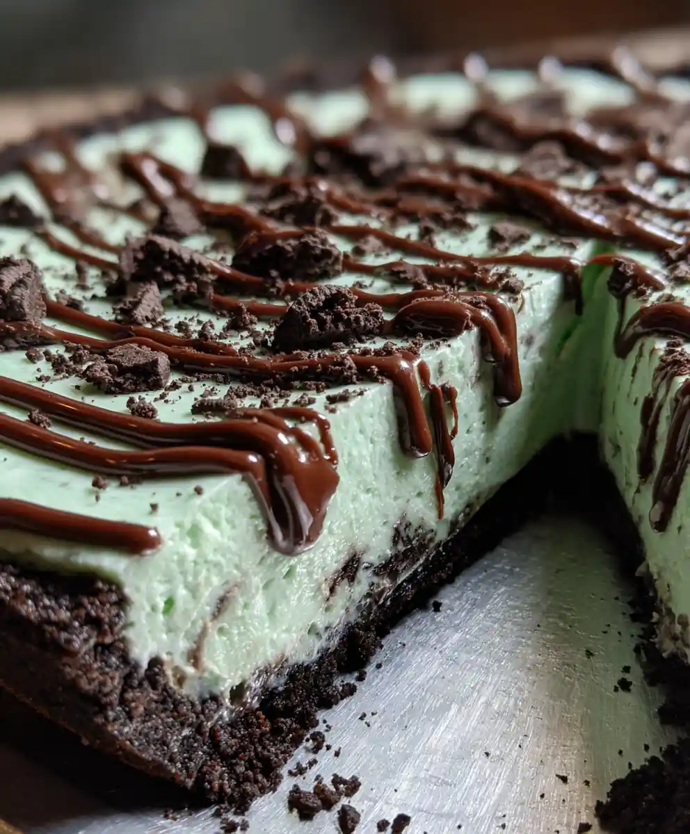 oreo pie recipe Mint Stripe And Cookie Shingle