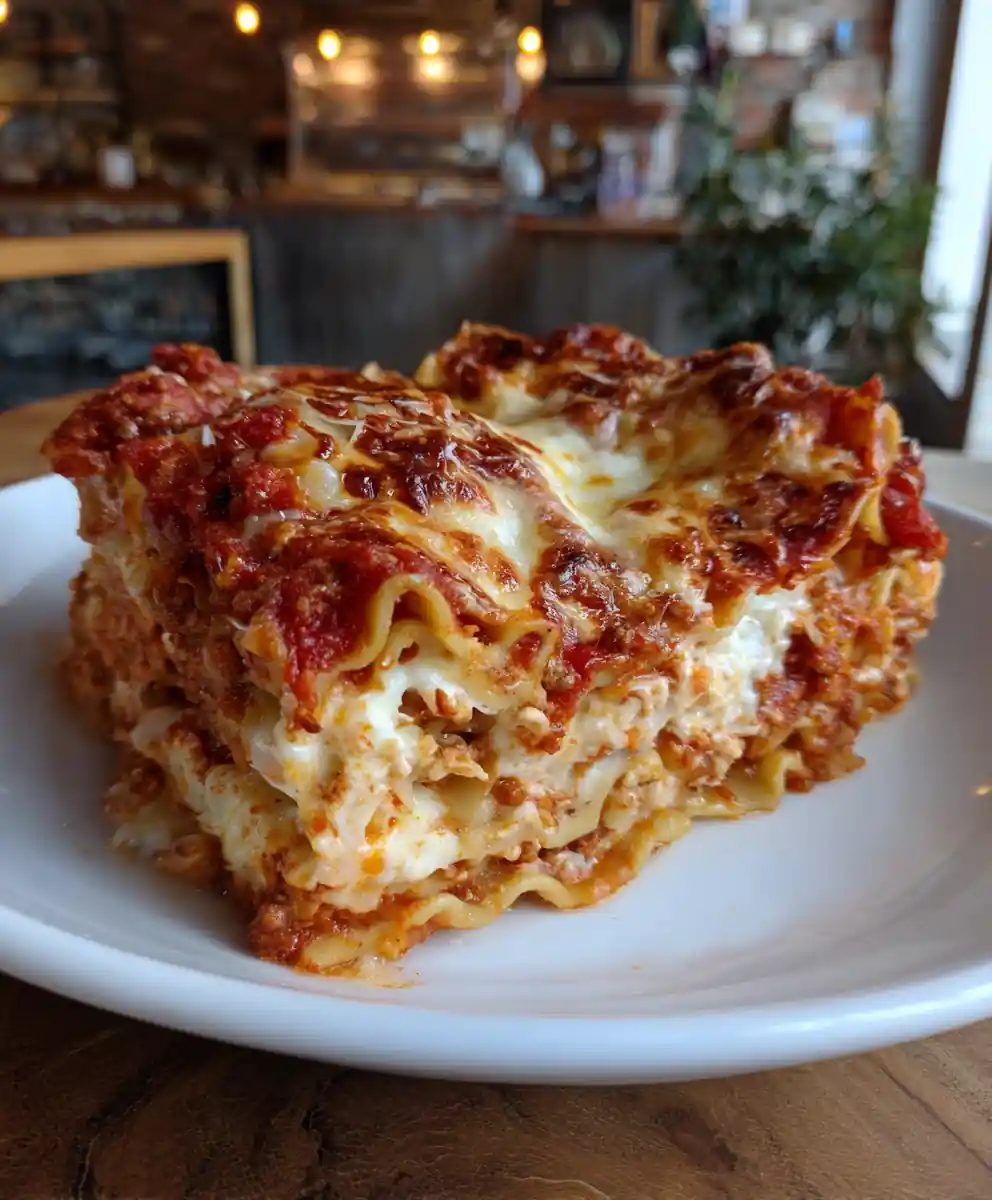 oven ready lasagna recipe Rosso Top With Bubbly Cheese