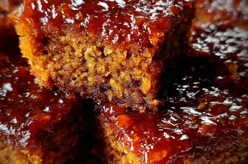 Parkin Recipe Treacle Dark Squares With Amber Ginger 1761494107.0789795