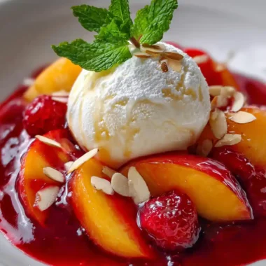 Peach Melba Recipe Vanilla Scoop With Peach And Raspberry Veil 1761427216.1911337