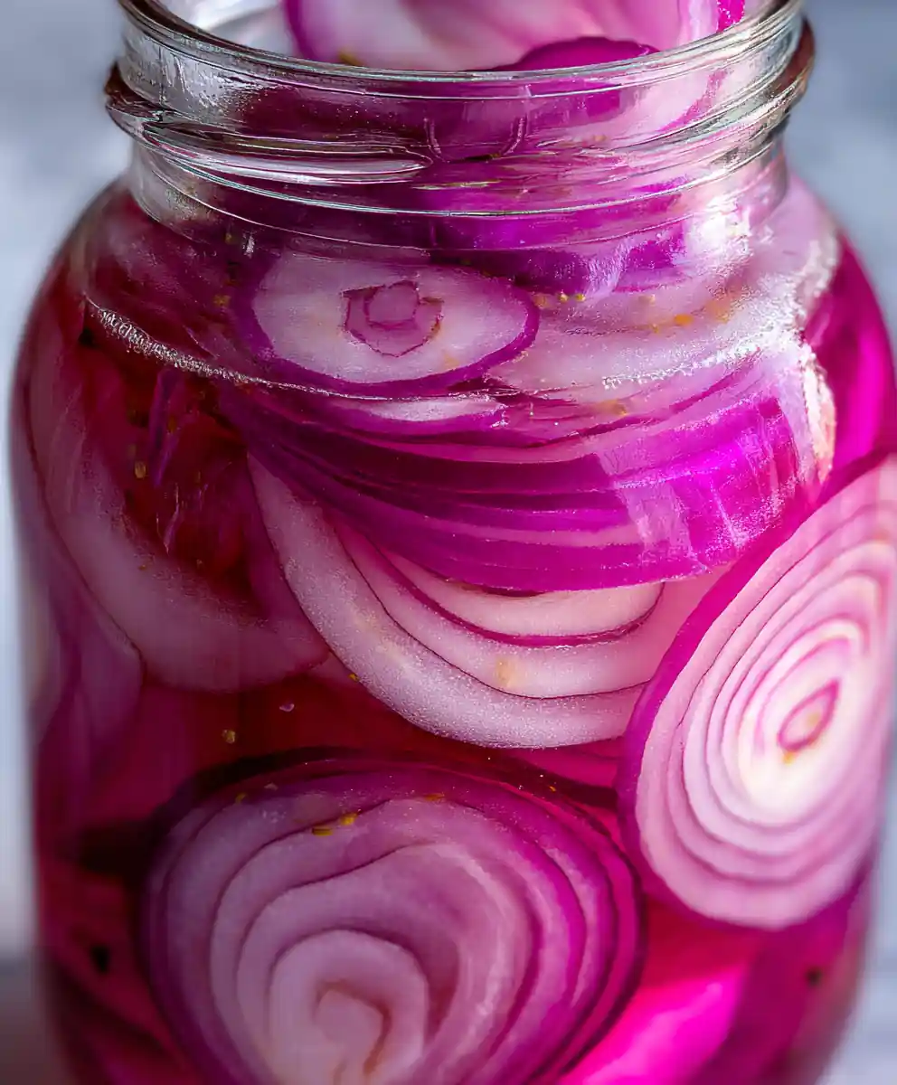 pickled red onion recipe Fuchsia Quick Slices