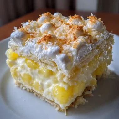Pineapple Fluff Recipe Sunny Layers With Toasted Coconut 1761516108.696592
