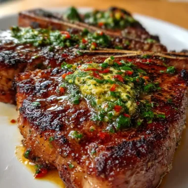 Porterhouse Steak Recipe With Chili Red Compound Butter 1761302257.017471