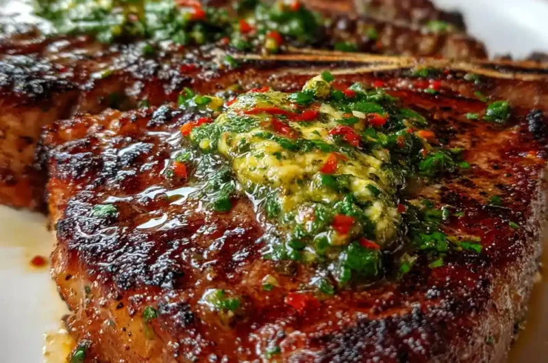 Porterhouse Steak Recipe With Chili Red Compound Butter 1761302257.017471