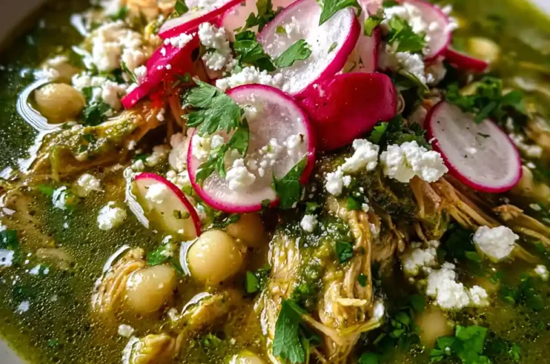 Pozole Recipe Chicken Verde Hominy With Radish Ruby Rain 1761424829.8361335