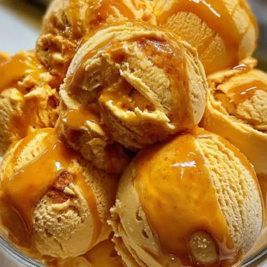Pumpkin Ice Cream Recipe Spiced Pumpkin Ribboned 1761861518.4955313