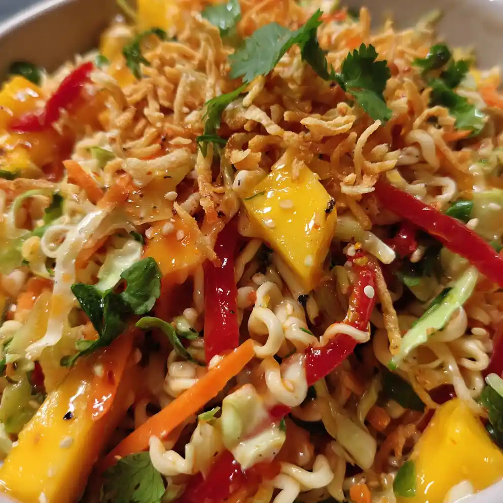 ramen noodle salad recipe Mango-Chili Slaw Toss