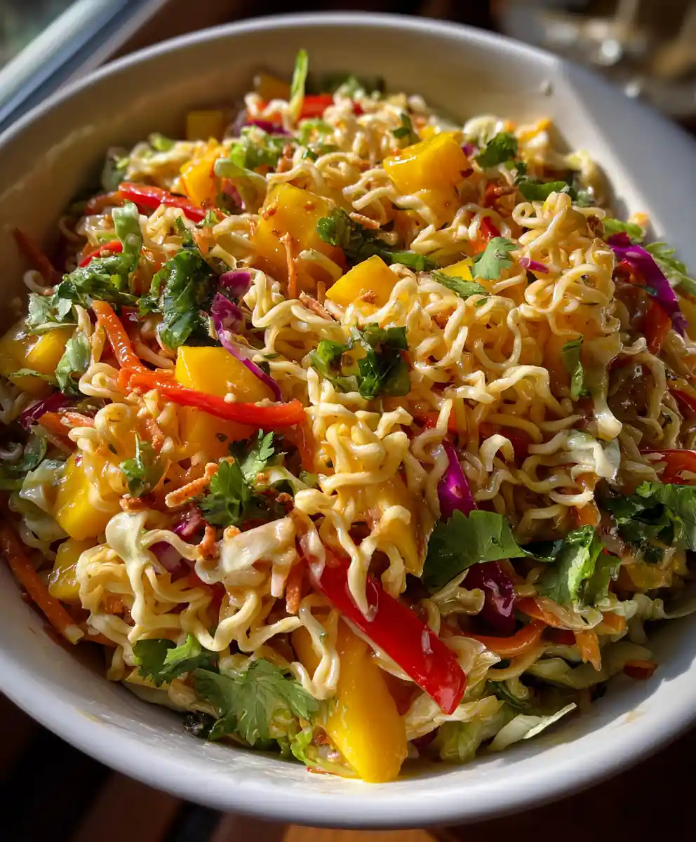 ramen noodle salad recipe Mango-Chili Slaw Toss