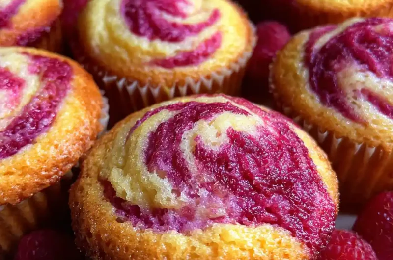 Raspberry Muffin Recipe Magenta Swirl Sugar Cap 1761522882.5885723