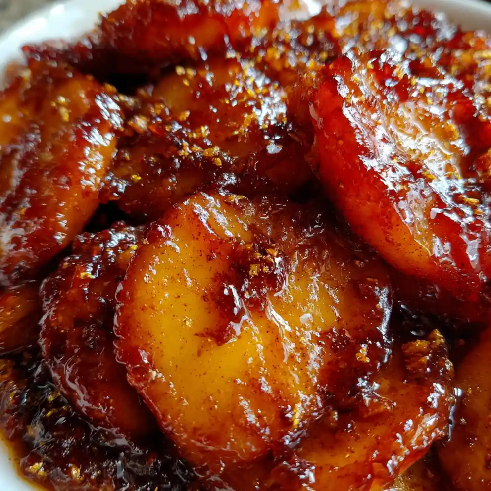 recipe for fried apples Skillet Cinnamon-Red Gloss