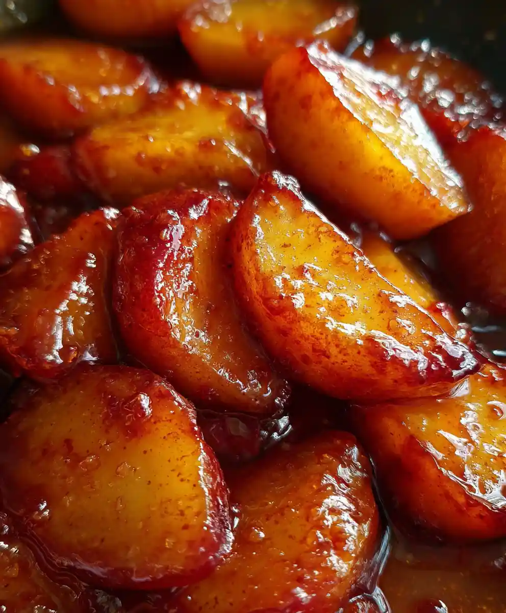 recipe for fried apples Skillet Cinnamon-Red Gloss