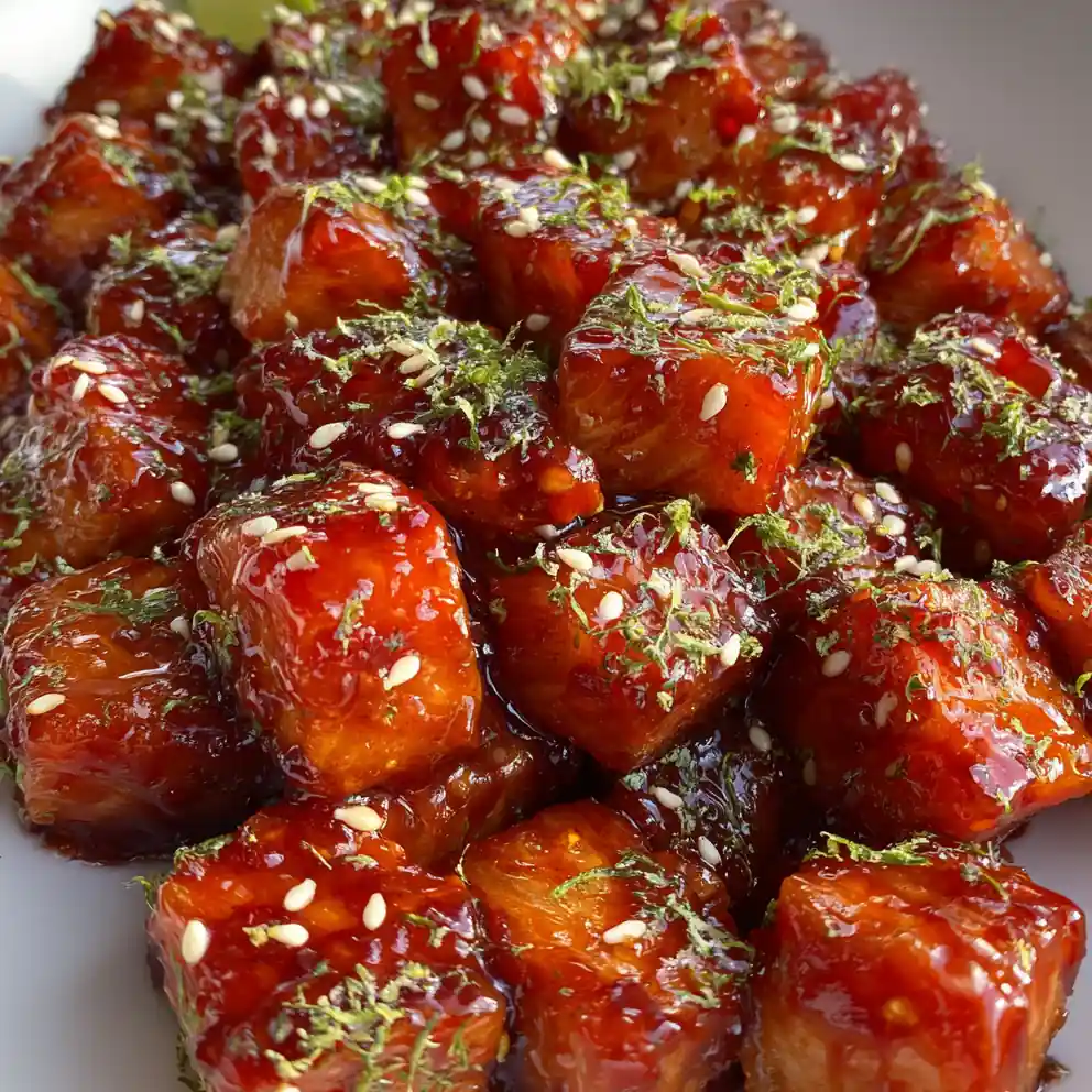 Salmon Bites Recipe Sweet Chili Glaze 1760718611.1076233