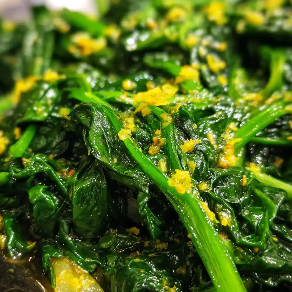 Sauteed Spinach Recipe Garlic Lemon Gloss 1760719472.9841104