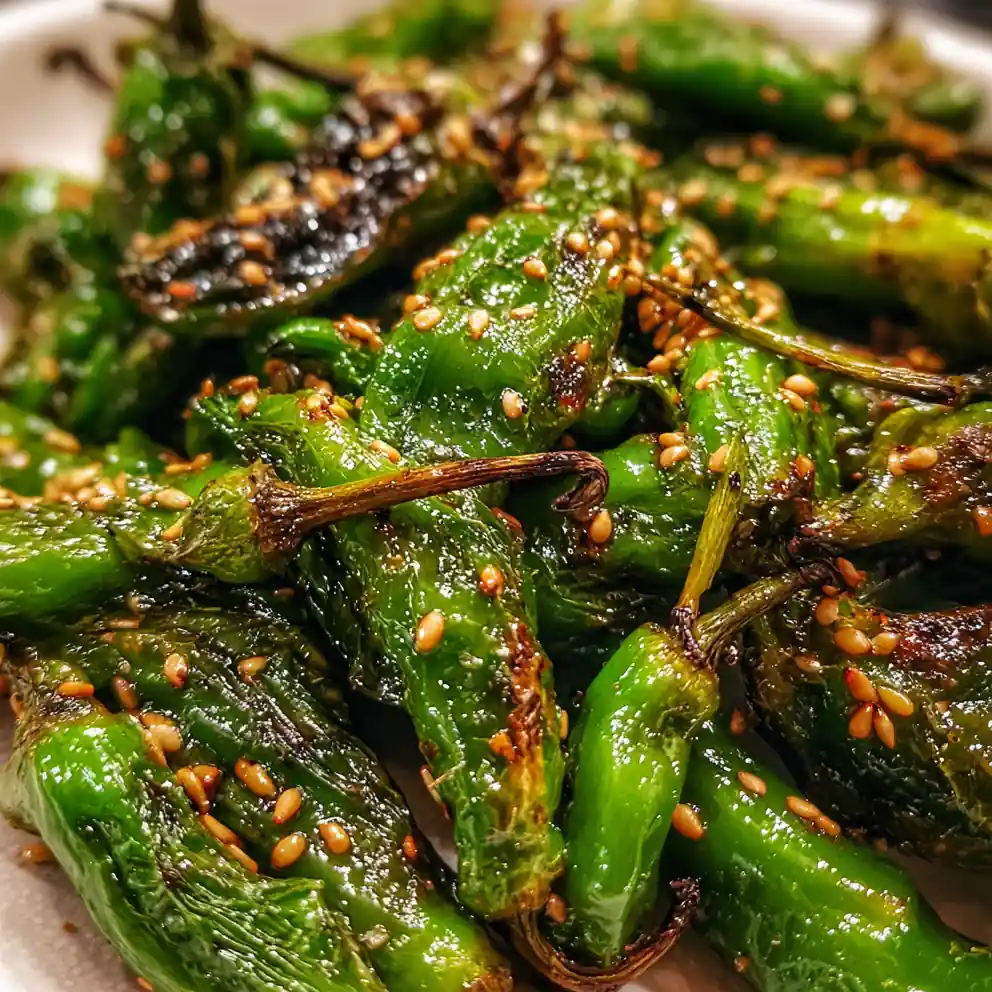 Shishito Pepper Recipe Charred Lime And Sesame Scatter 1760373617.7050672