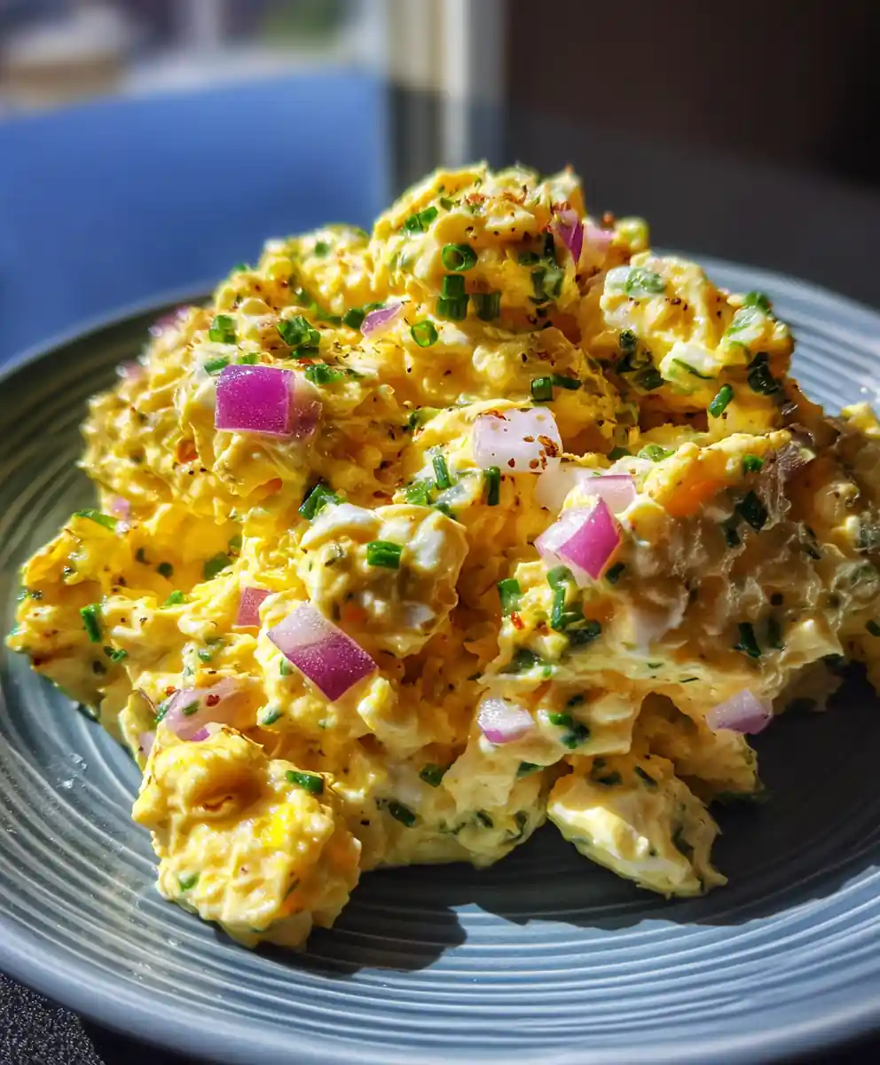 simple egg salad recipe Turmeric Mustard Gold