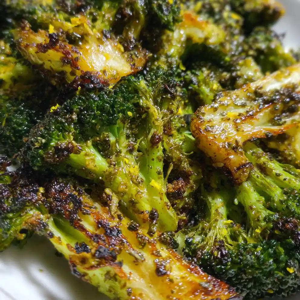 smashed broccoli recipe Lemon Zaatar Green Crust