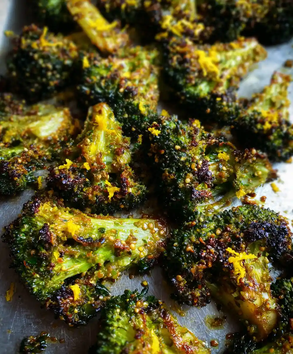 smashed broccoli recipe Lemon Zaatar Green Crust