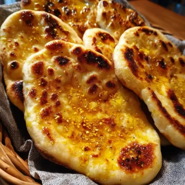 Sourdough Naan Recipe Blistered Rounds With Turmeric Garlic Brush 1761427469.7368593