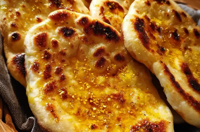 Sourdough Naan Recipe Blistered Rounds With Turmeric Garlic Brush 1761427469.7368593