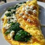 Spinach Omelette Recipe Emerald Folded Feta 1761869891.6371915