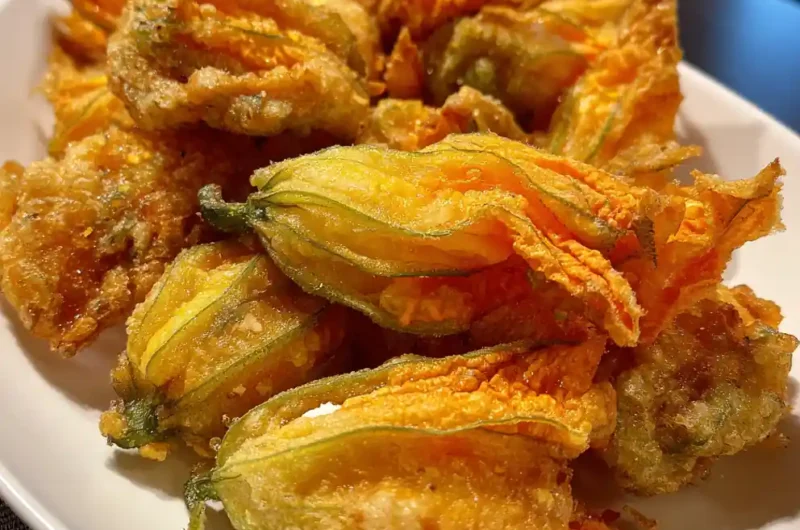 Squash Blossom Recipe Crispy Blossoms With Saffron Honey Drizzle 1761416925.1141727