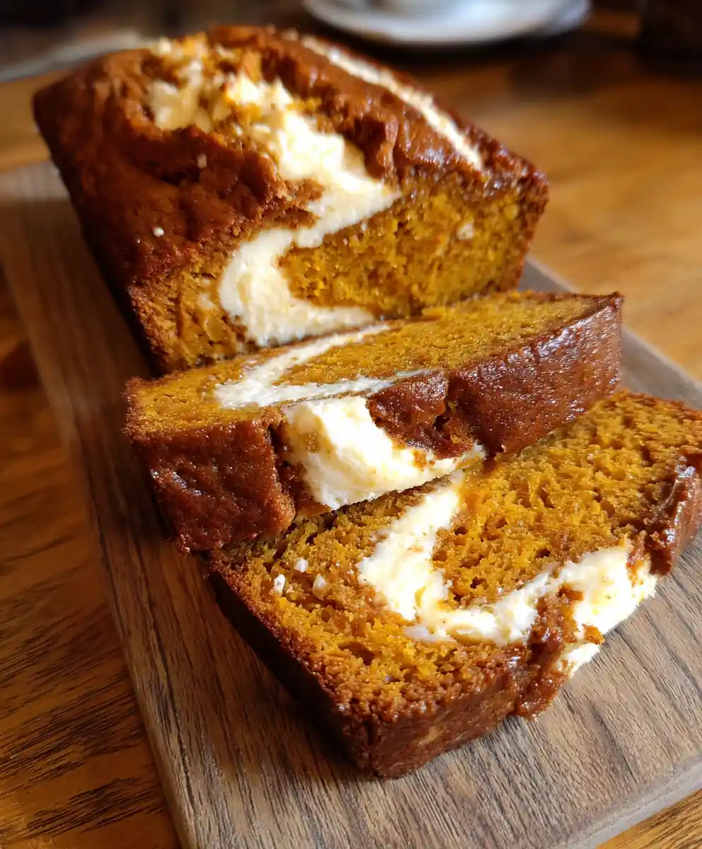 starbucks pumpkin loaf recipe Cream Cheese Ribbon