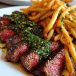 Steak Frites Recipe With Emerald Chimichurri Streaks 1761287074.608865