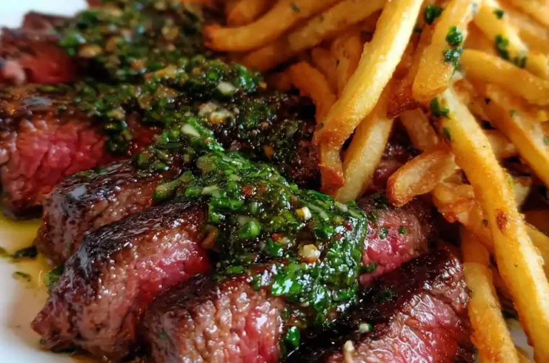 Steak Frites Recipe With Emerald Chimichurri Streaks 1761287074.608865