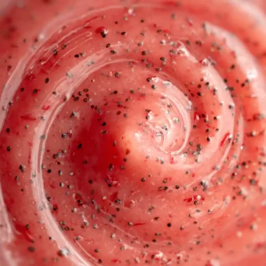 Strawberry Vinaigrette Recipe Rosy Emulsion With Poppy Seed Flecks 1761426158.2686882