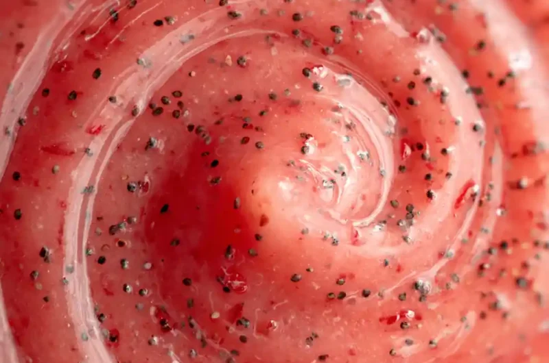 Strawberry Vinaigrette Recipe Rosy Emulsion With Poppy Seed Flecks 1761426158.2686882
