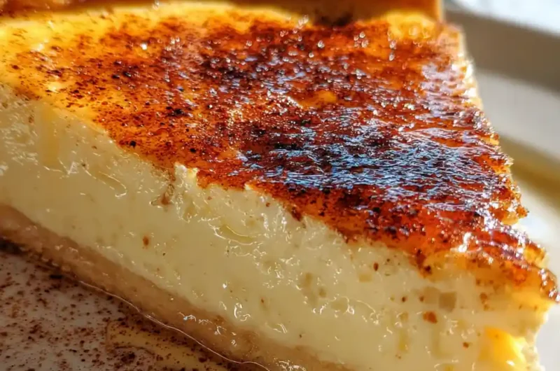 Sugar Cream Pie Recipe Cinnamon Dusted Vanilla Custard With Amber Drip 1761400367.9730184