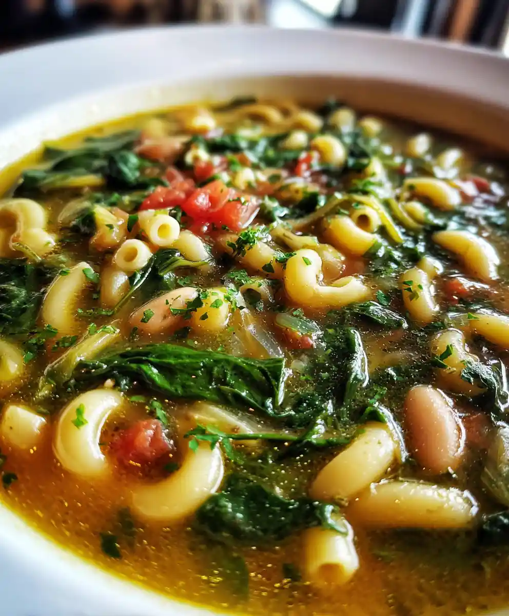 swamp soup recipe with Vivid Green Spinach Swirl