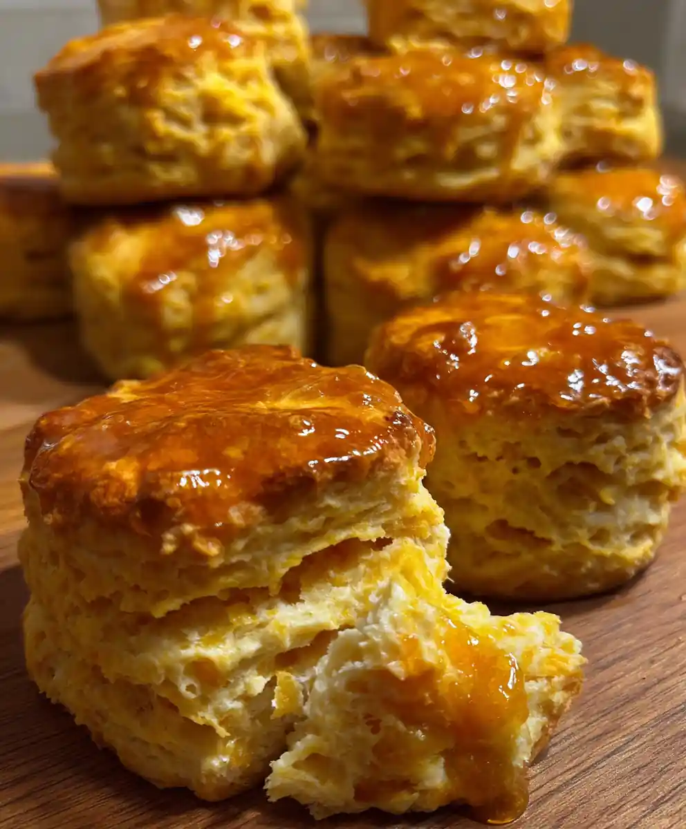 sweet potato biscuit recipe Maple Brown Butter Glow
