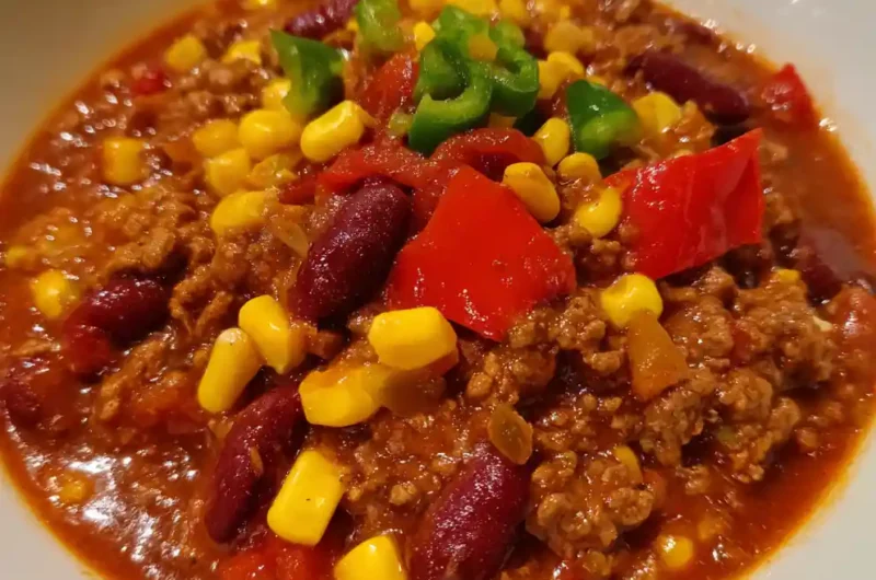 Taco Chili Recipe Fiesta Red Beans With Corn 1761529966.2412915