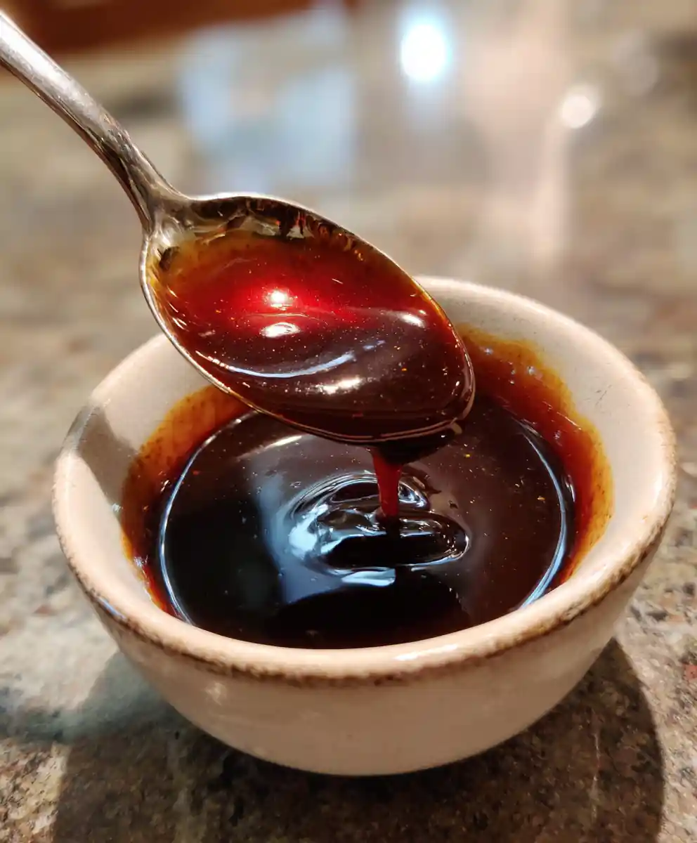 tonkatsu sauce recipe with Thick Mahogany Tamarind Drizzle