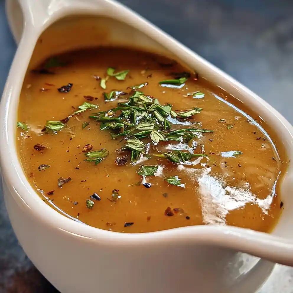 Turkey Gravy Recipe Herb Brown Pan Sauce 1760715819.3312438