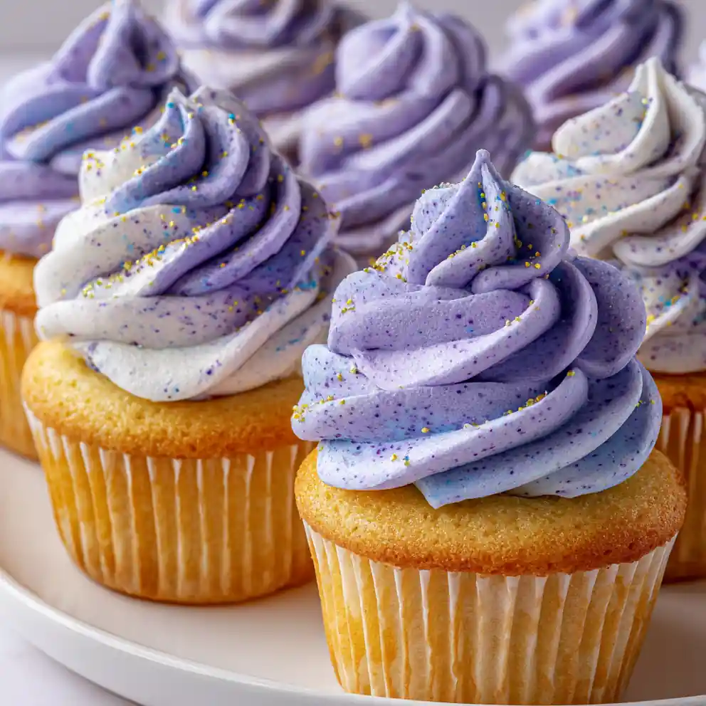 Vegan Cupcake Recipe Lavender Blueberry Frosting 1760572707.8034184