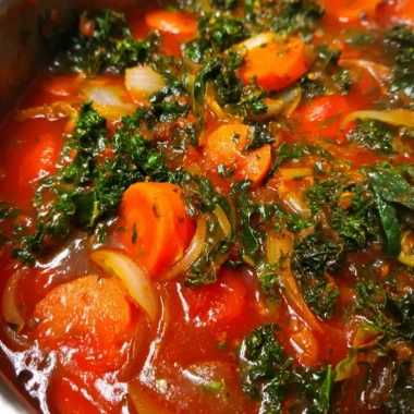 Vegetable Stew Recipe Tomato Rich Pot With Emerald Kale 1761425457.8547564