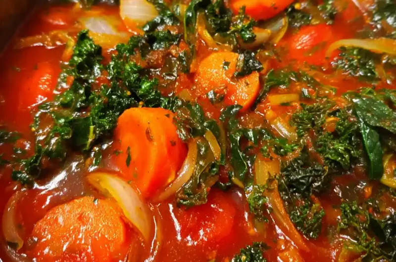 Vegetable Stew Recipe Tomato Rich Pot With Emerald Kale 1761425457.8547564