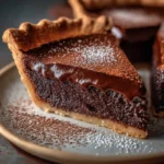Angus Barn Chocolate Chess Pie Recipe Glossy Ganache With Cocoa Dust 1762476931.2456403