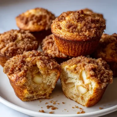 Apple Muffins Recipe Cinnamon Streusel Crown 1762488672.3591638
