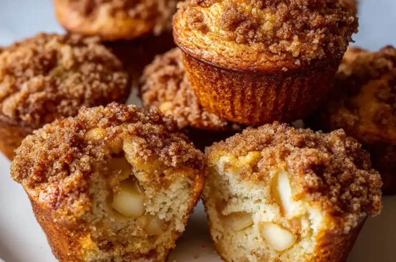 Apple Muffins Recipe Cinnamon Streusel Crown 1762488672.3591638