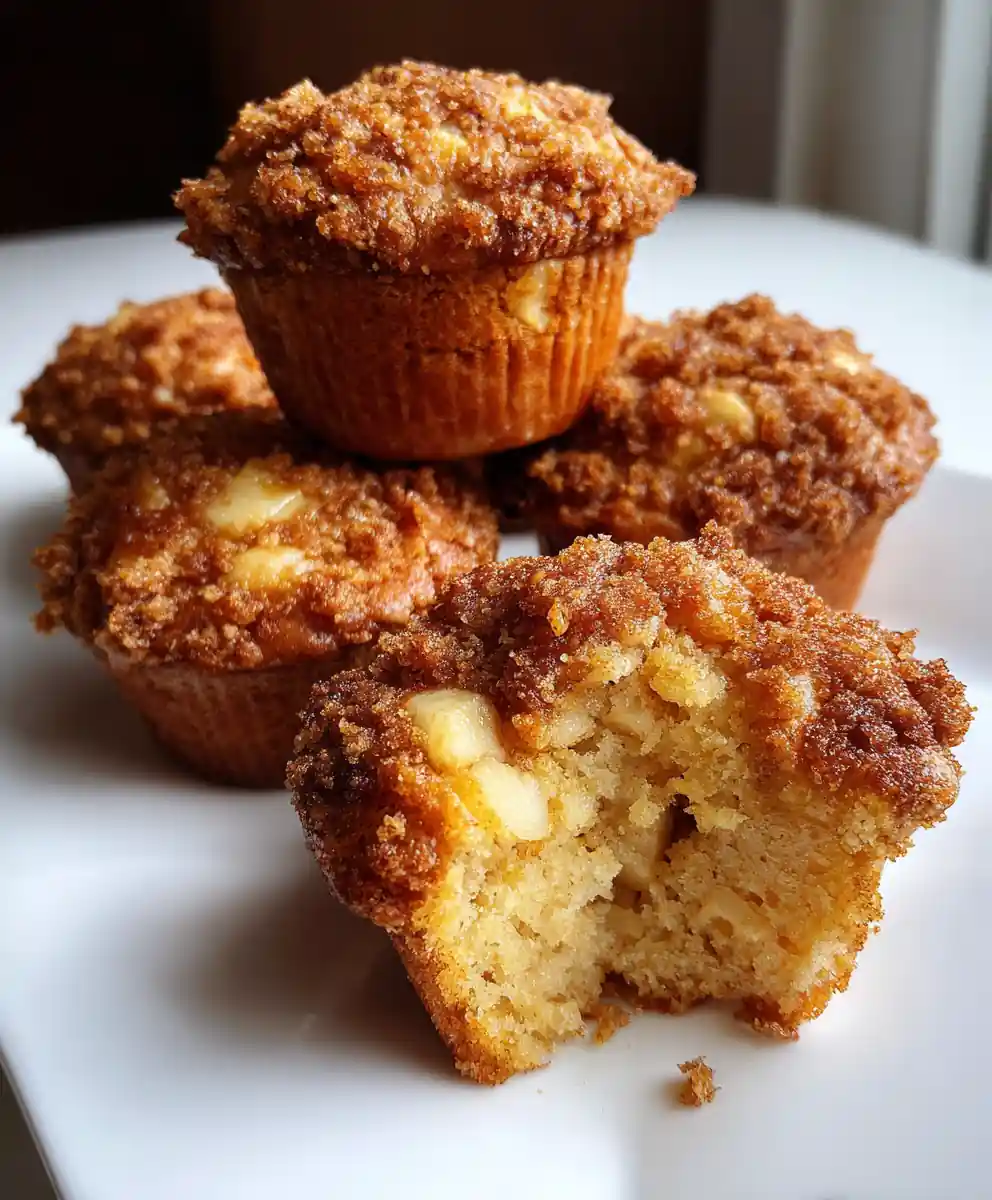 apple muffins recipe Cinnamon Streusel Crown