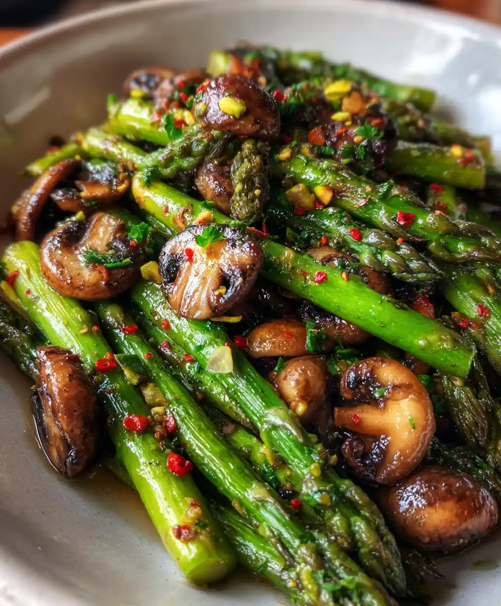 asparagus and mushroom recipe