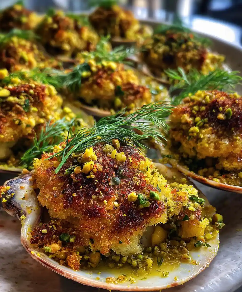 baked stuffed clams recipe