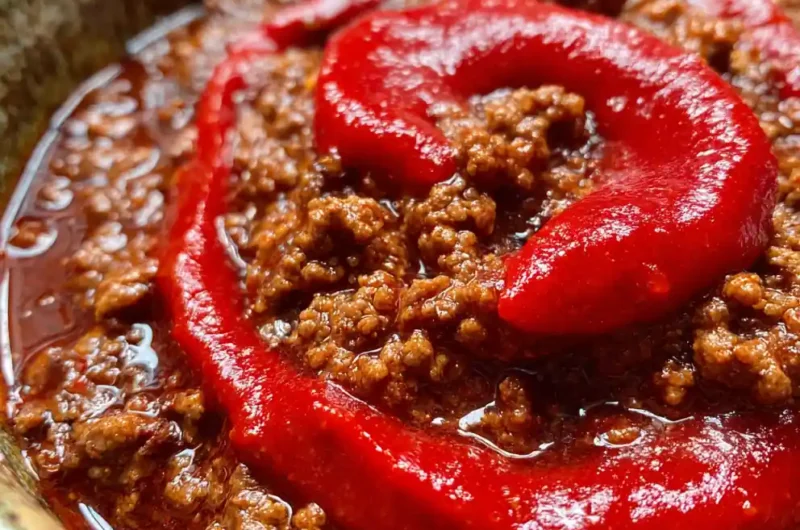 Beanless Chili Recipe Roasted Red Pepper Puree Swirl 1762502174.4529345