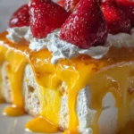 Best Tres Leches Cake Recipe Mango Drip And Strawberry Crown 1762505822.2549467