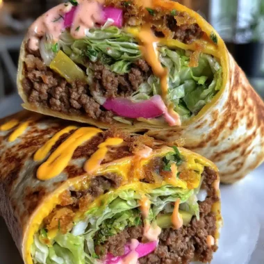 Big Mac Wrap Recipe 1764028332.4374983